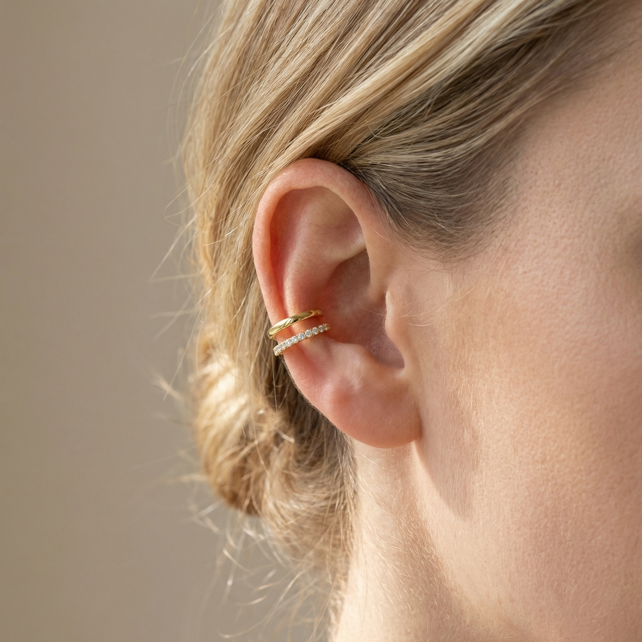 Kelly – Manguito de oreja dorado