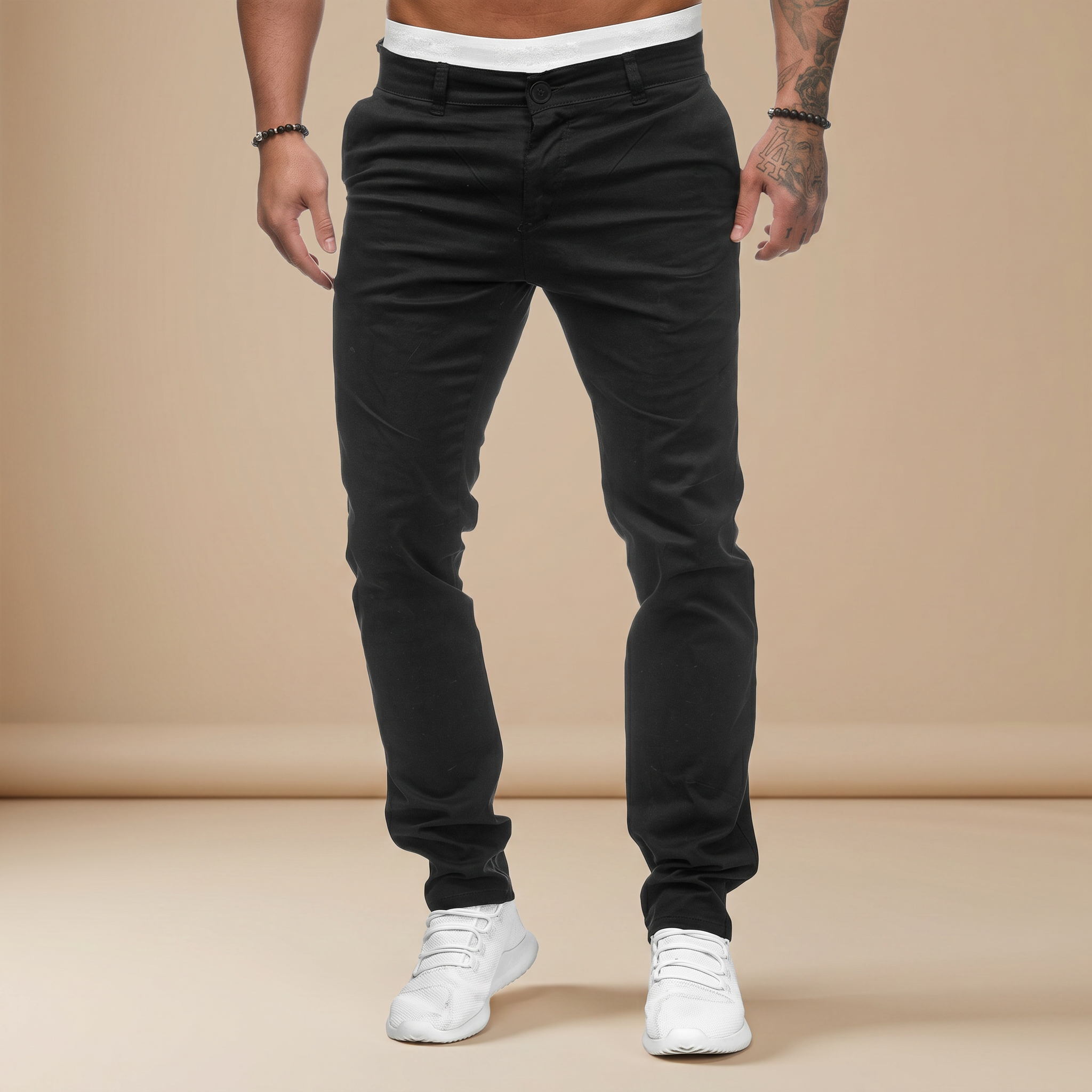 Arjan - Pantalones Casuales Ajustados