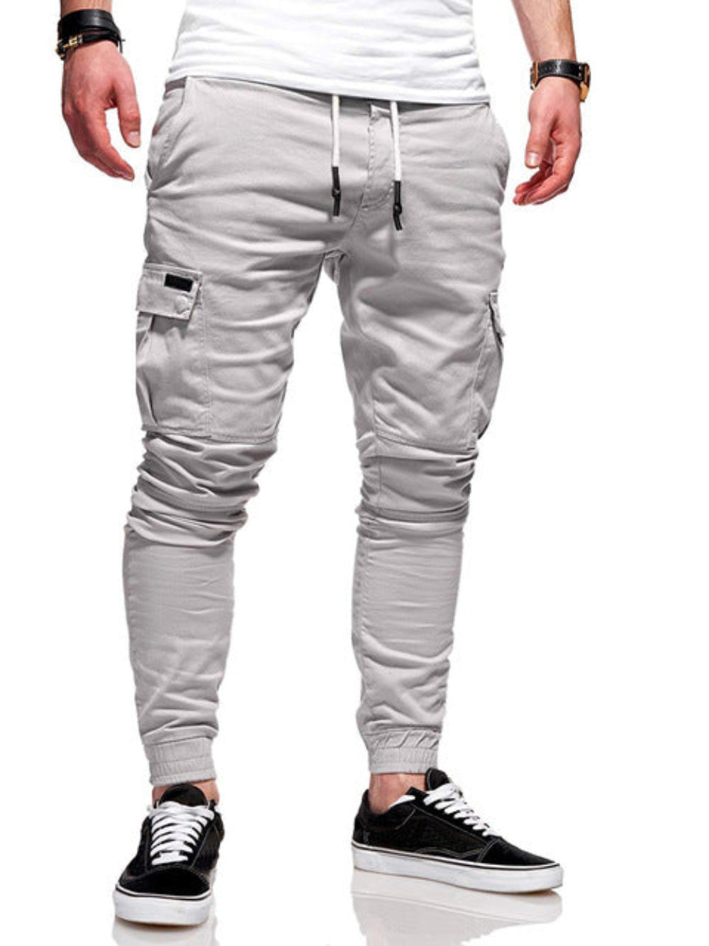 James - Pantalones Cargo con Bolsillos