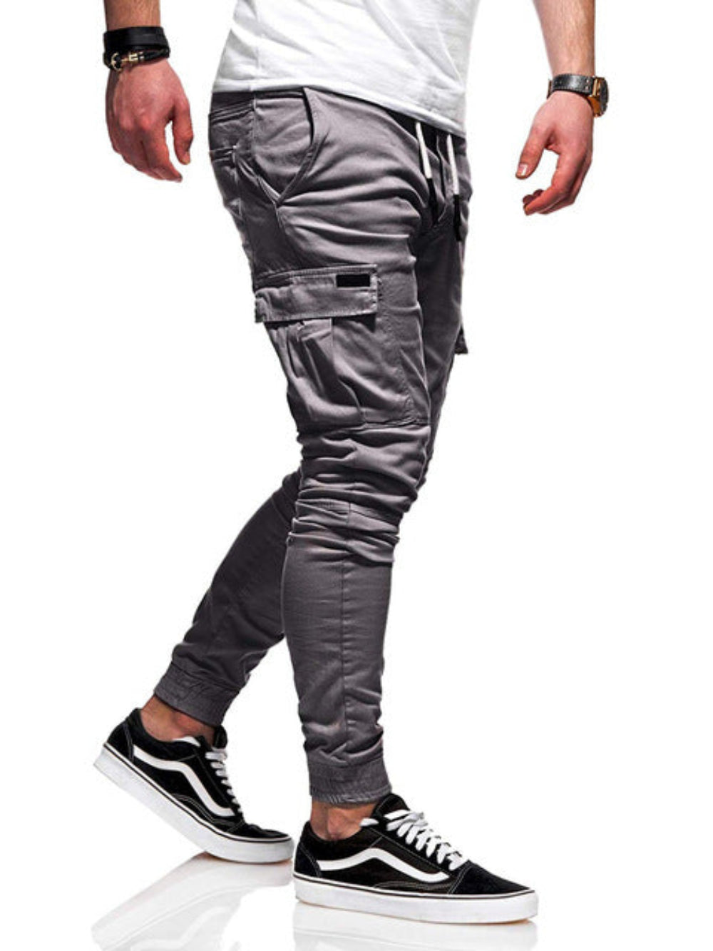 James - Pantalones Cargo con Bolsillos