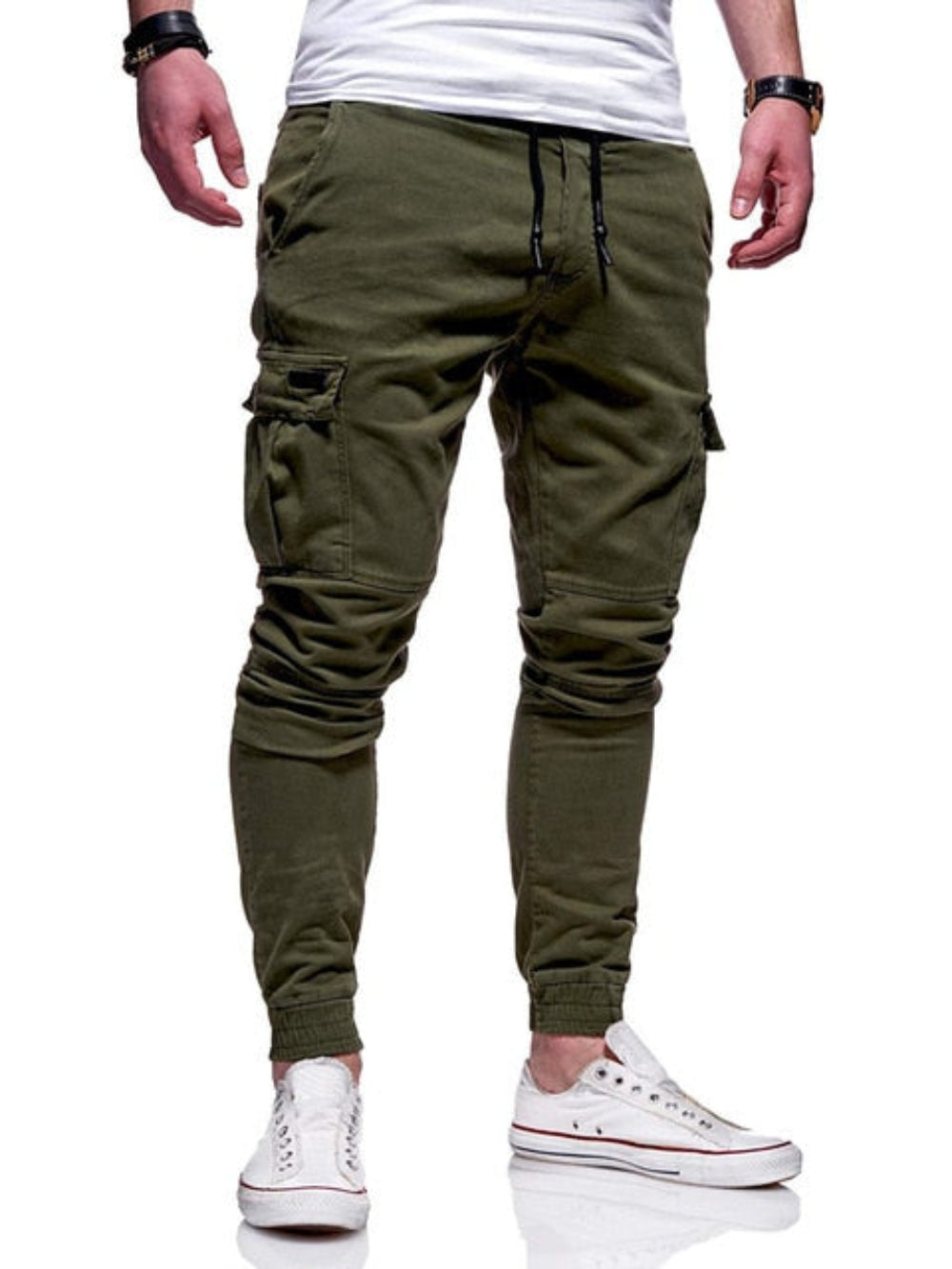 James - Pantalones Cargo con Bolsillos