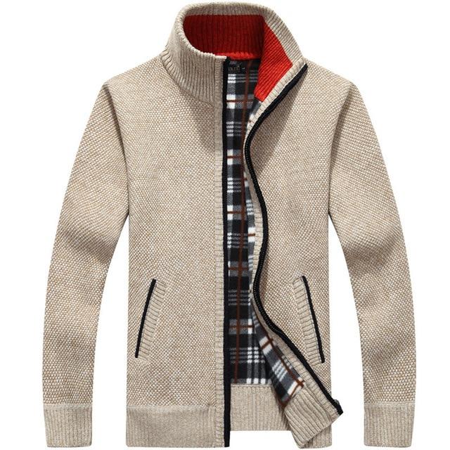 Iker - Chaqueta acogedora con cremallera