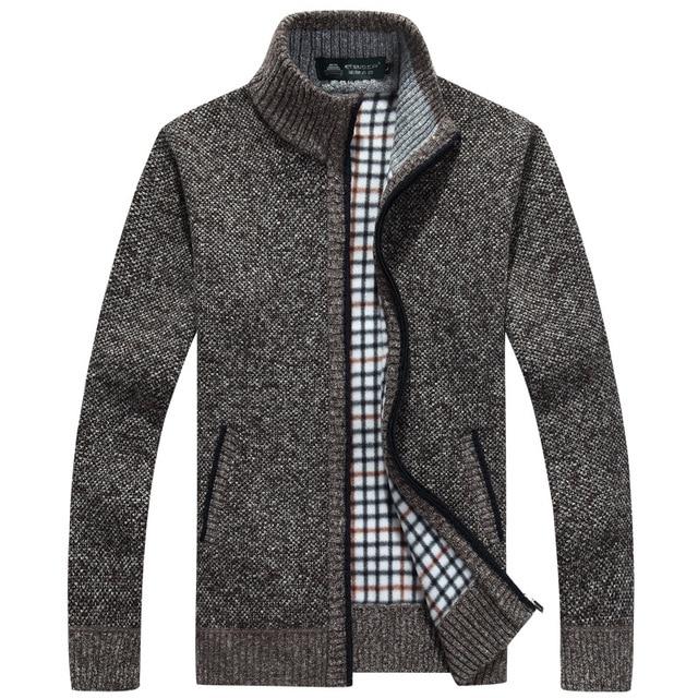 Iker - Chaqueta acogedora con cremallera