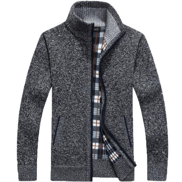 Iker - Chaqueta acogedora con cremallera