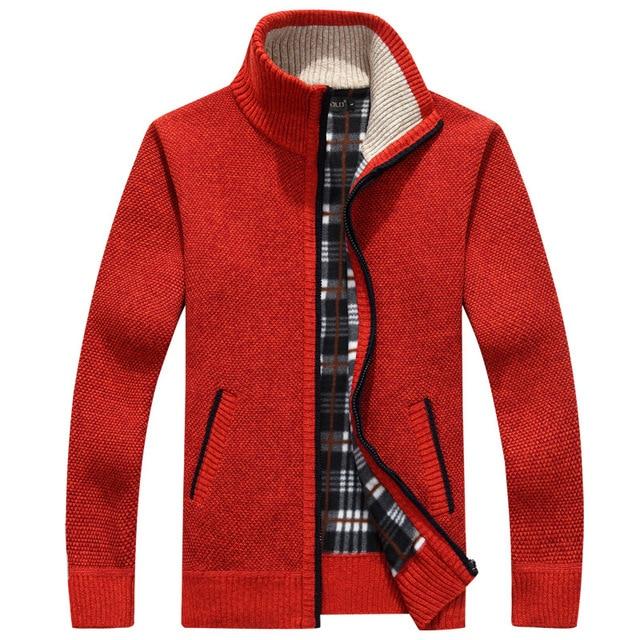Iker - Chaqueta acogedora con cremallera