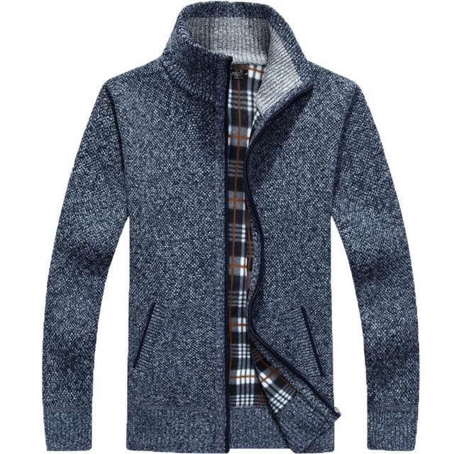 Iker - Chaqueta acogedora con cremallera