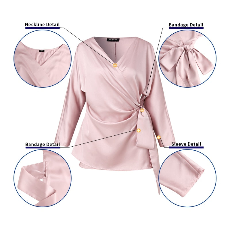 Davina - Blusa elegante para mujer