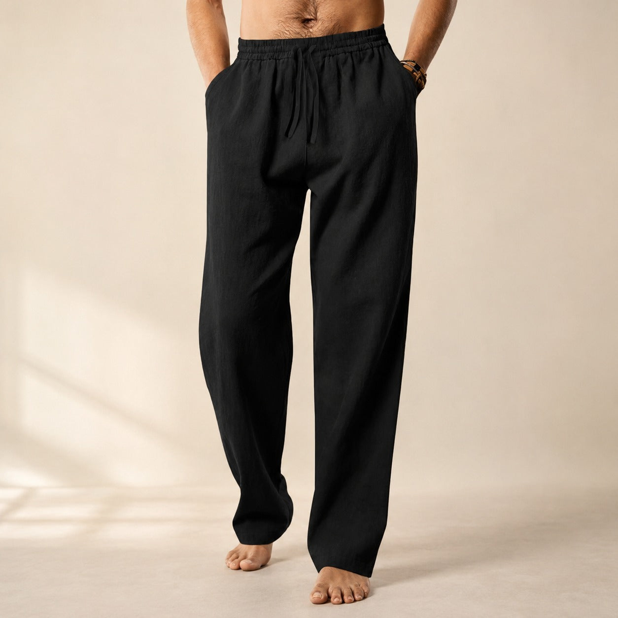 Clark - Pantalones Rectos Relajados