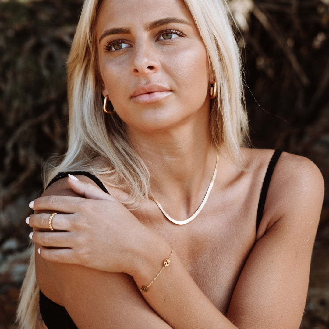 Kauai – Collar Herringbone resistente al agua