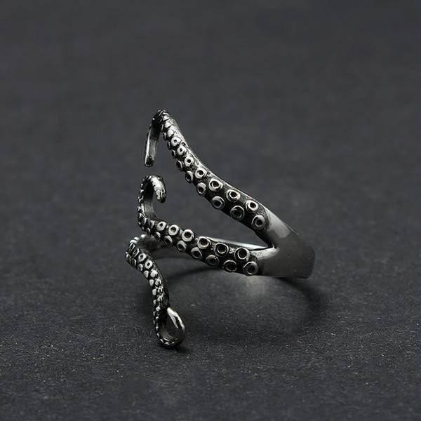 Thalassa – Anillo ajustable de tentáculo de pulpo