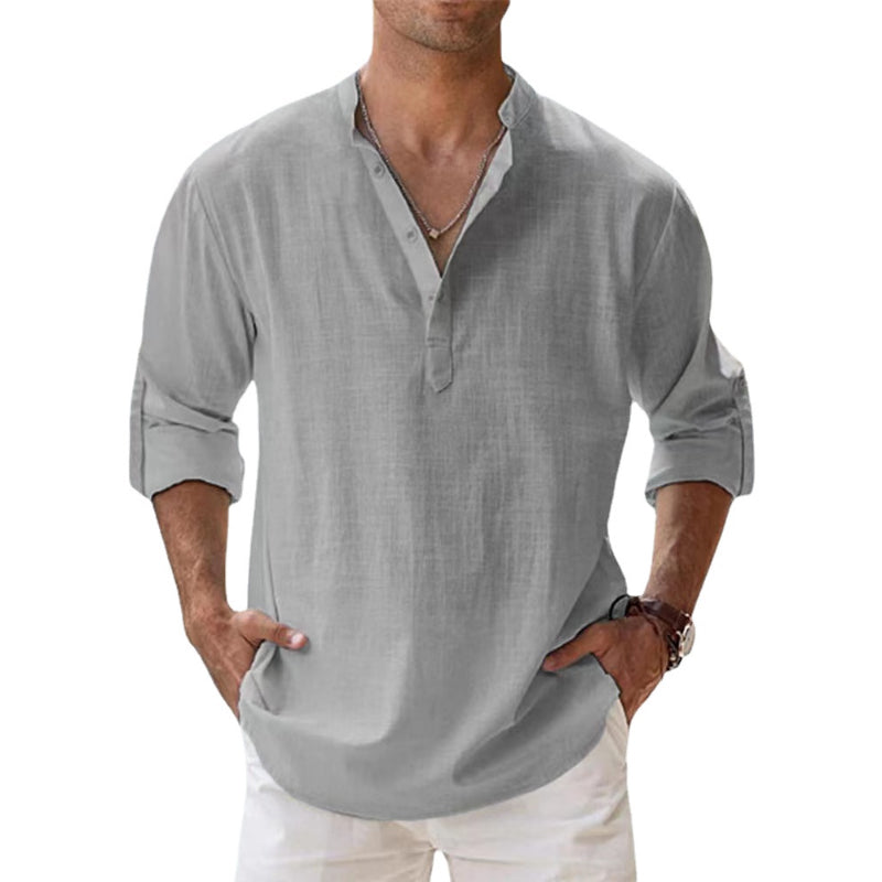 Adamus - Hombres Primavera & Verano Camisa