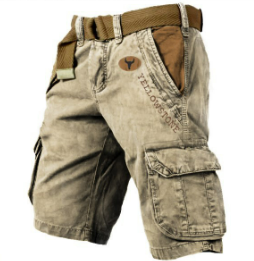 Cole - Starke Cargo-Shorts für Männer, ideal für Abenteuer