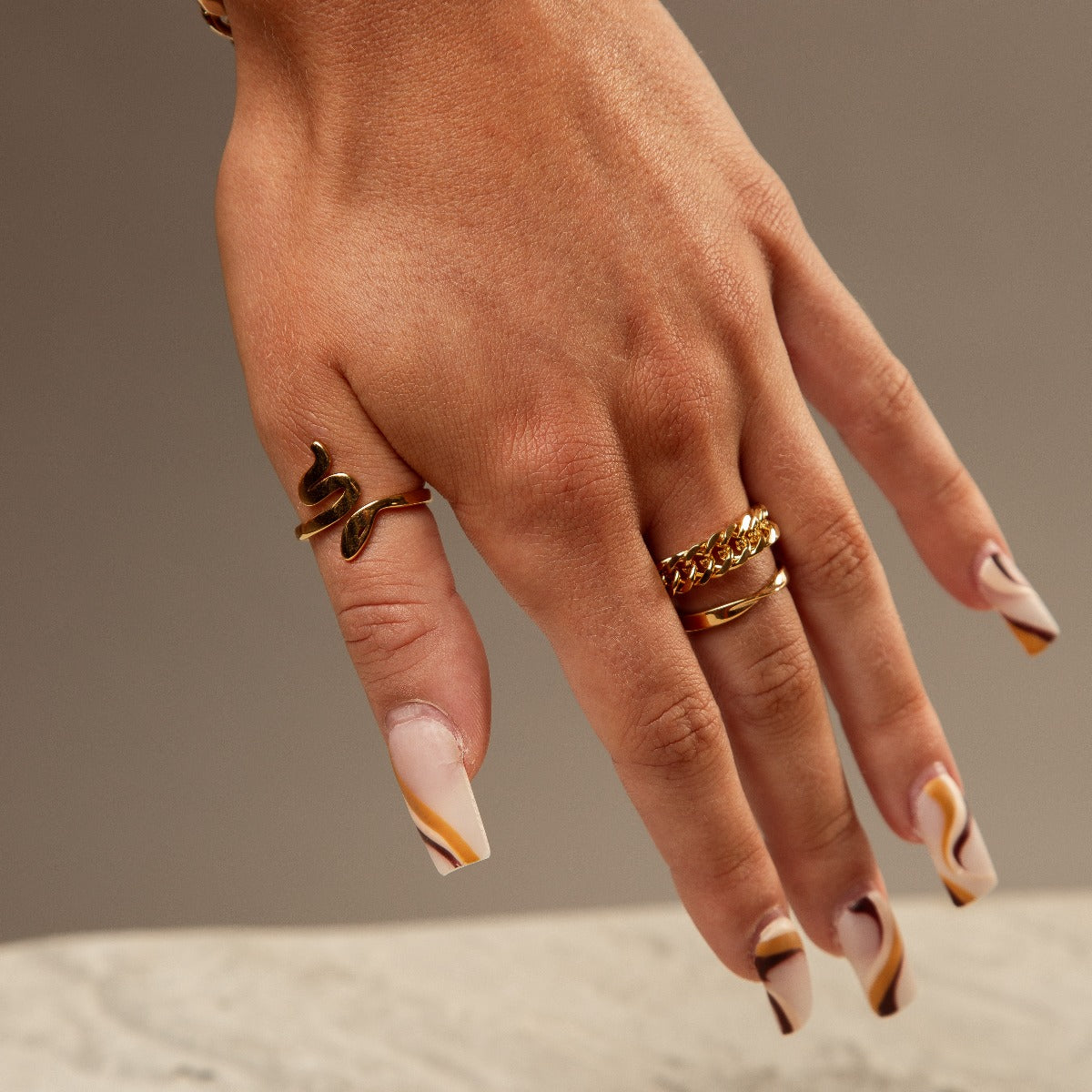 Bree – Elegante anillo de oro