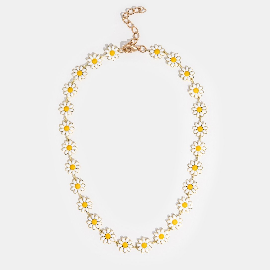 Lilith - Collar de Margaritas Blancas