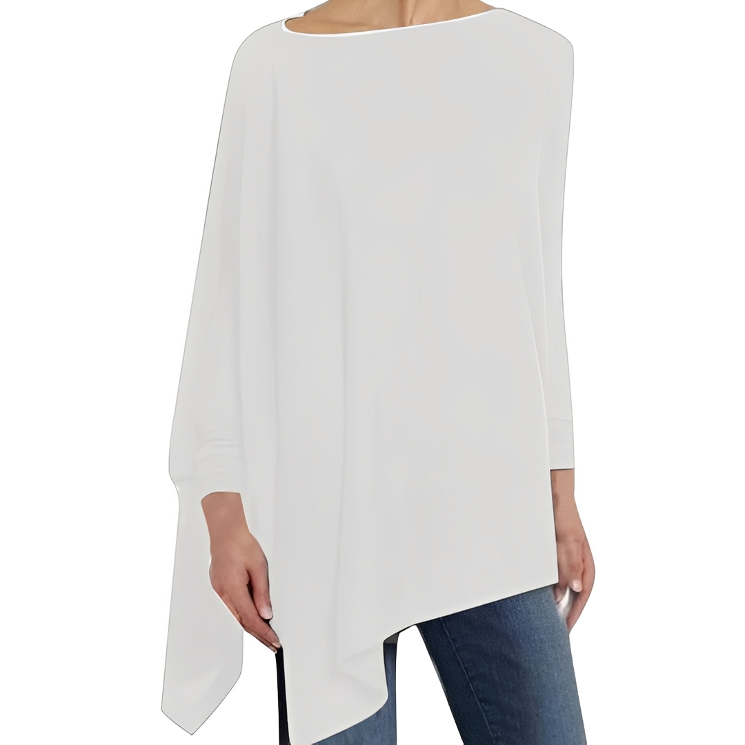 Chaneta - Blusa de manga larga y ajuste holgado para mujeres