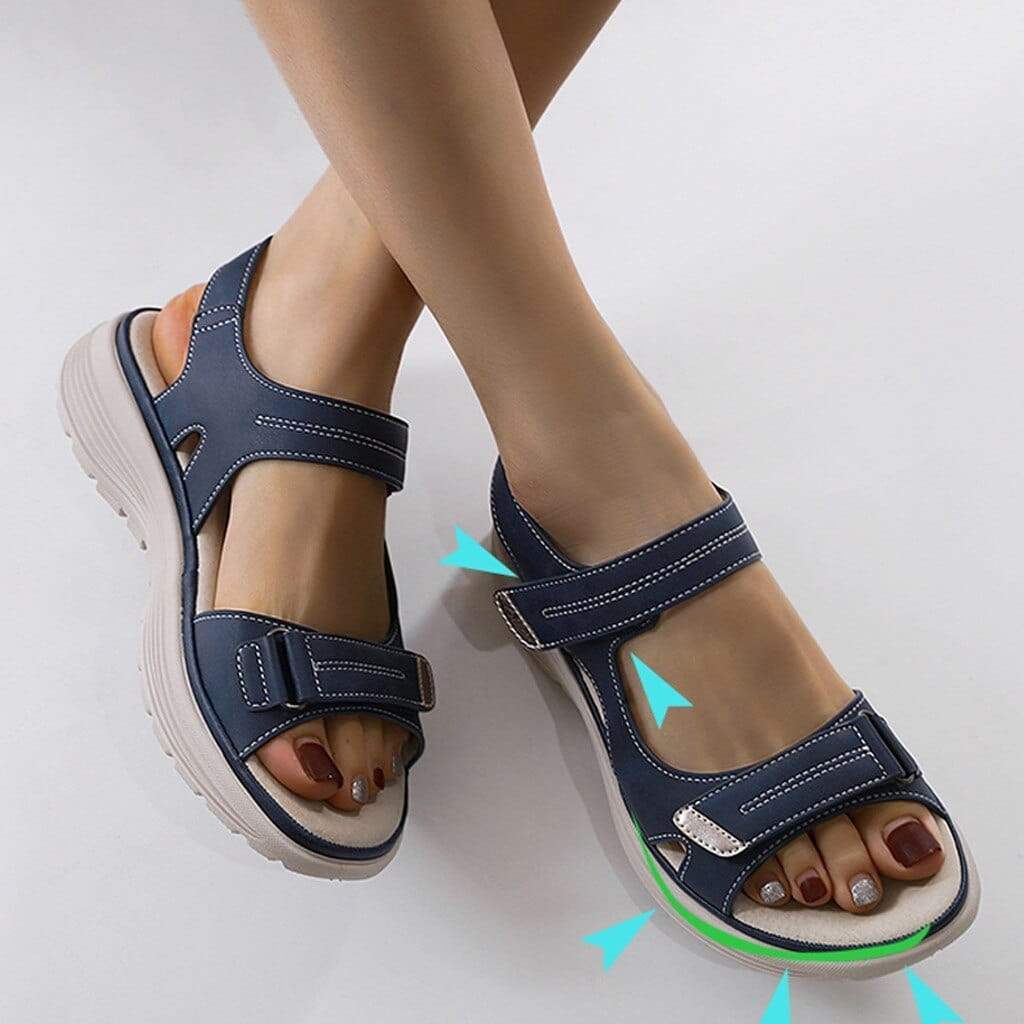 Crisha - Sandalias cómodas con diseño estiloso