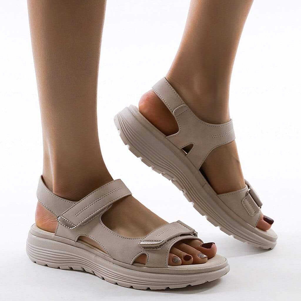 Crisha - Sandalias cómodas con diseño estiloso