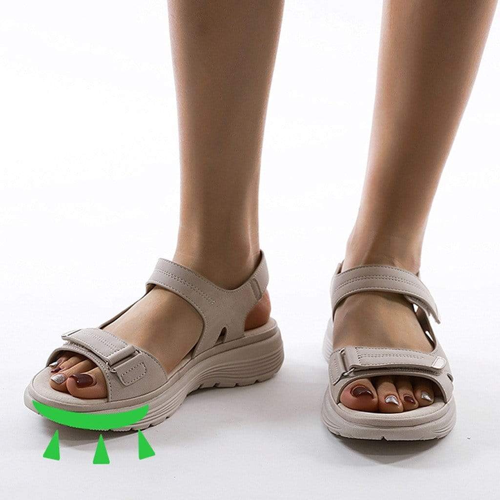Crisha - Sandalias cómodas con diseño estiloso