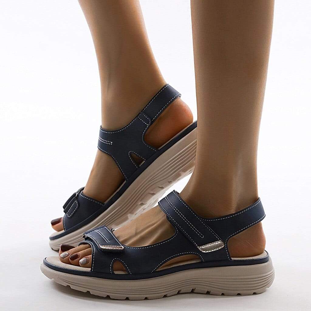 Crisha - Sandalias cómodas con diseño estiloso