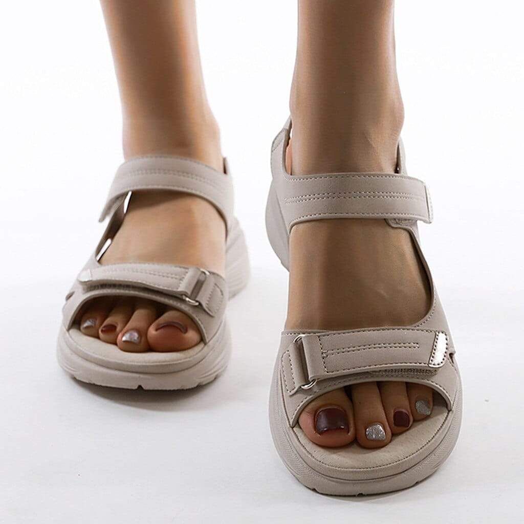 Crisha - Sandalias cómodas con diseño estiloso